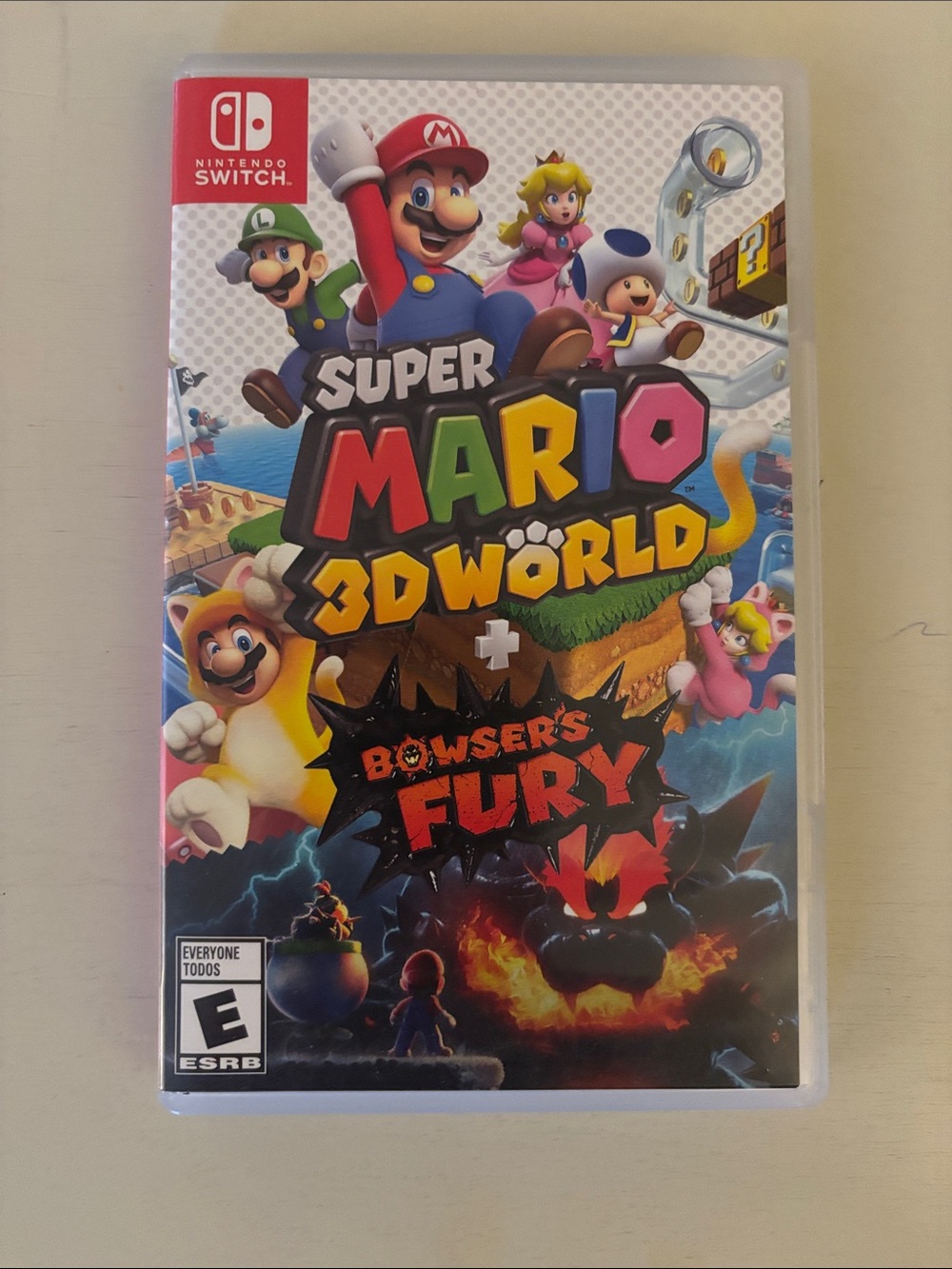 Super Mario 3D World + Bowser's Fury (Pink & Multicolor) - Nintendo Switch